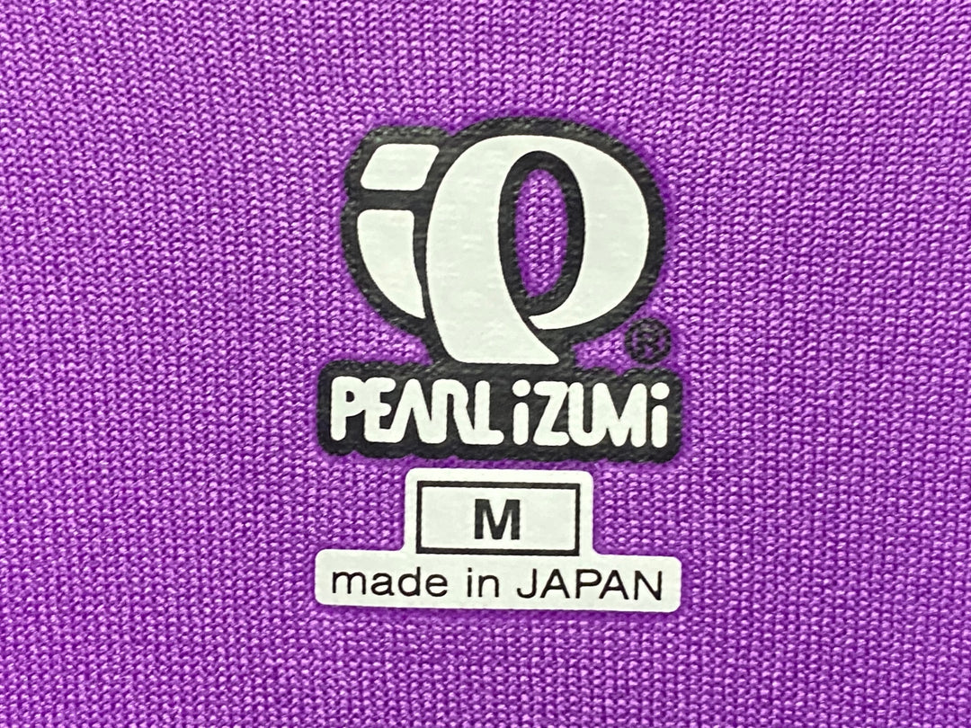 KD217 パールイズミ PEARL iZUMi UVロングスリーブジャージ 半袖/長袖 サイクルジャージ  着脱式 紫 M