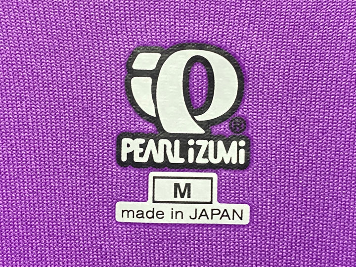 KD217 パールイズミ PEARL iZUMi UVロングスリーブジャージ 半袖/長袖 サイクルジャージ  着脱式 紫 M