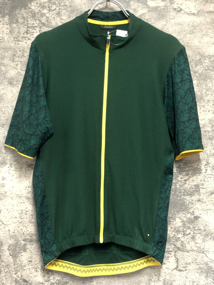 KL393 イザドア Isadore 半袖 サイクルジャージ 緑 M ※スレあり