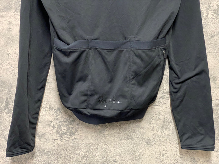 JE224 ラファ Rapha MEN'S LONG SLEEVE CORE JERSEY 長袖 サイクルジャージ S 裏起毛
