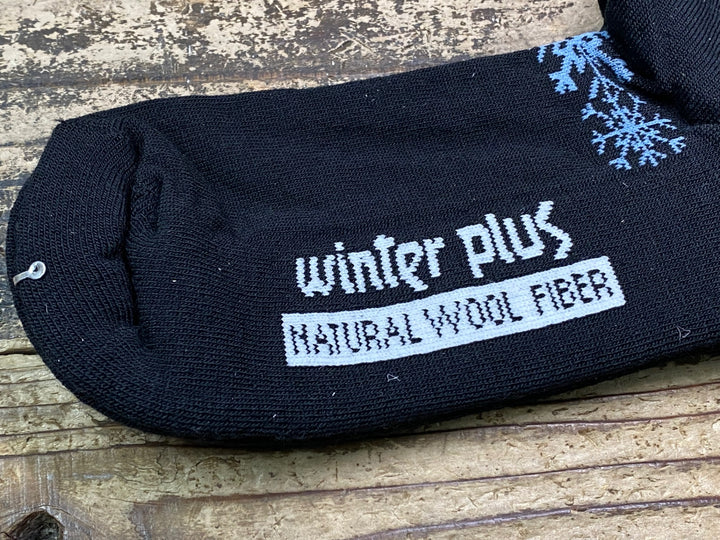 JQ189 アソス assos winterPlusSocks サイクルソックス 黒 2