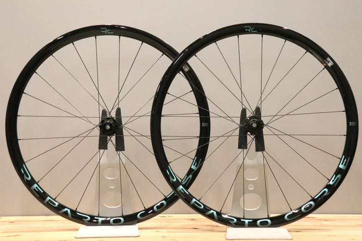 ビアンキ BIANCHI レパルトコルサ REPARTO CORSE 33R CERAMITECH カーボン チューブレスレディ ホイールセット シマノ11S/12S 【仙台店】