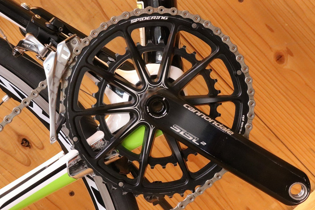 キャノンデール CANNONDALE シナプス SYNAPSE CARBON HI-MOD 2 2014年モデル 48サイズ スラム レッド22 MIX 11S カーボン ロードバイク 【芦屋店】