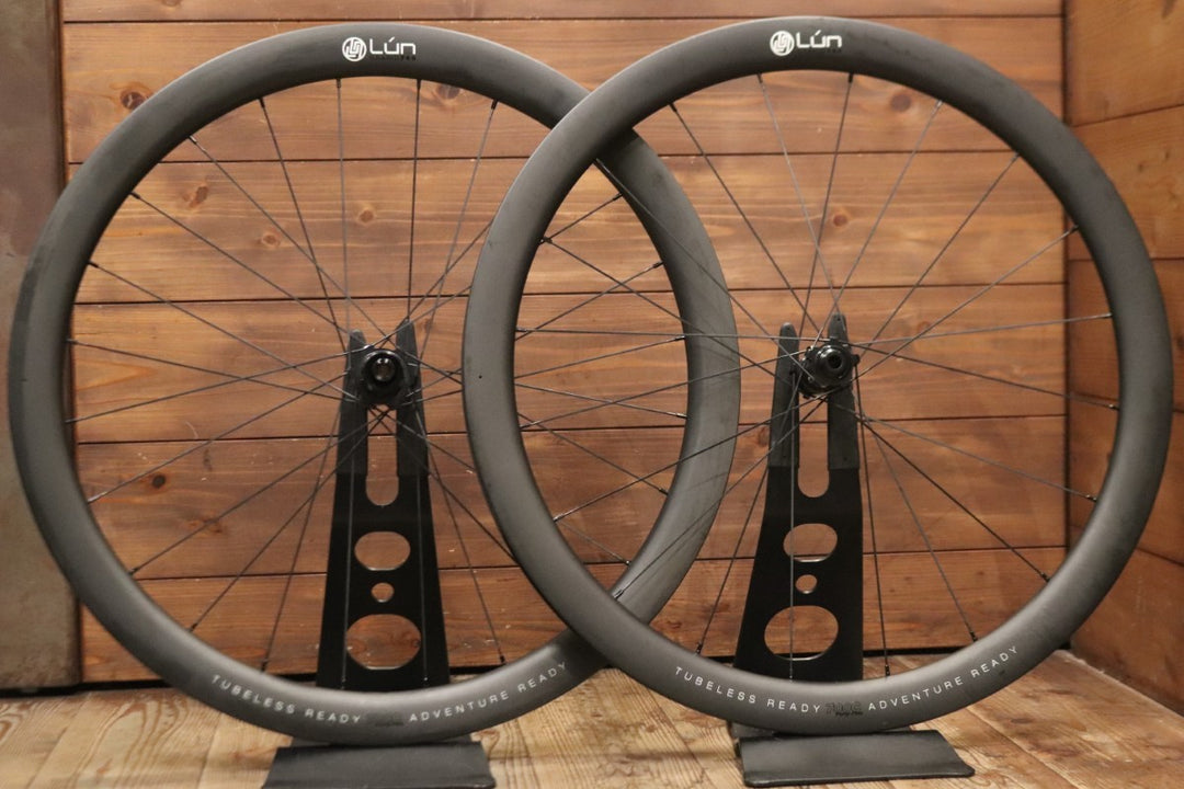 ルン LUN GRAPID700 FORTY-FIVE グラべル オールロード シマノ11S/12S 25C カーボン チューブレスレディ ホイールセット 【東京南麻布店】