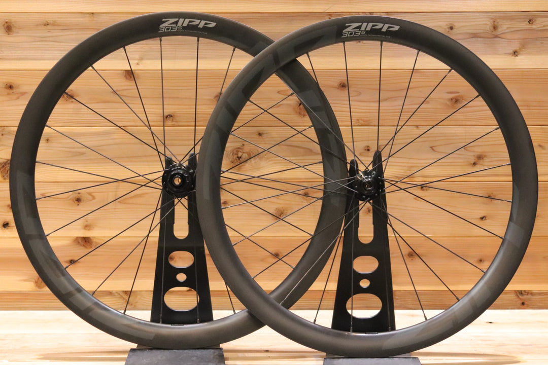 ジップ ZIPP 303S DISC シマノ 11S/12S 23㎜ フックレス カーボン チューブレス ロードバイク ホイールセット 【広島店】
