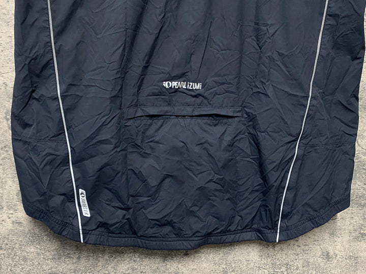 KK062 パールイズミ PEARL iZUMi サイクルベスト ジレ 黒 サイズ不明 ※タグ劣化