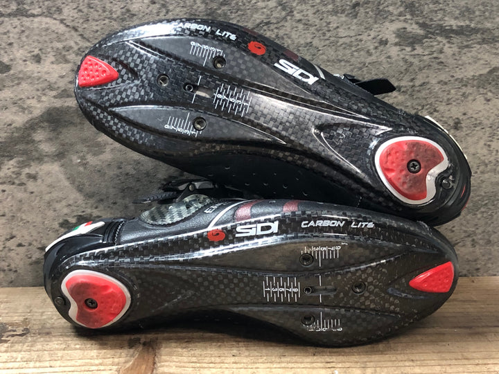 JP440 シディ SIDI ERGO4 CARBON ビンディングシューズ 黒 EU40 3穴