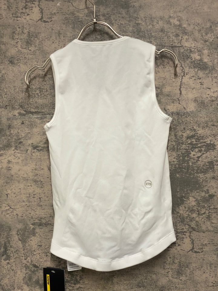 JX980 マヴィック MAVIC Hot Ride SL Tee W ノースリーブ ベースレイヤー 白 レディース M/L