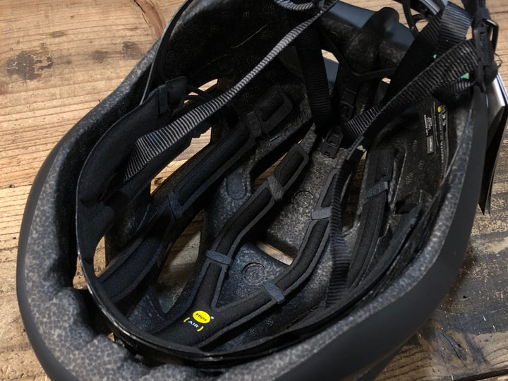 KA013 メット MET トレンタ TRENTA 3K CARBON MIPS ヘルメット 黒 Lサイズ 製造2024年9月