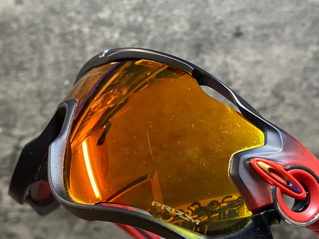 KD114 オークリー OAKLEY ジョーブレイカー JAWBREAKER 黒 赤 PRIZM ROAD