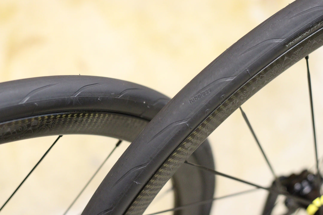 マヴィック MAVIC キシリウム KSYRIUM PRO CARBON SL UST DISC TDF カーボン チューブレスレディ ホイールセット シマノ11S/12S 【立川店】
