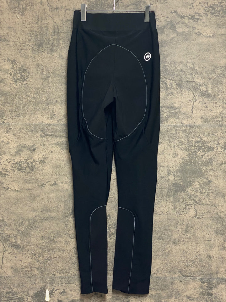 KQ670 アソス assos MOD.DEP. WINTER CARGO PANTS ロングパンツ 黒 S 裏起毛