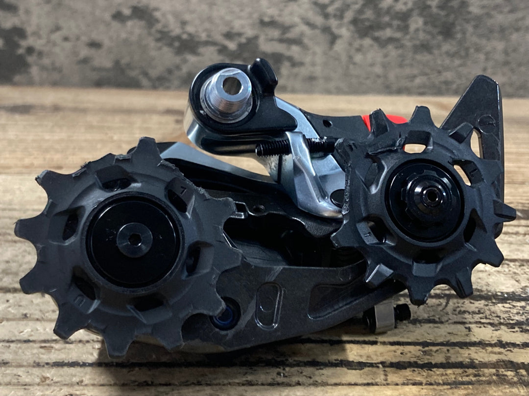 KD468 スラム SRAM Red eTap AXS RD-RED-E-D1 リアディレイラー 動作確認済 ※ゲージ片側欠品、プーリー欠けあり