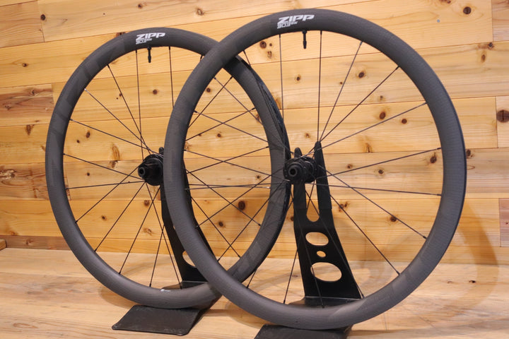 未走行 センサーモデル ジップ ZIPP 303 SW DISC シマノ 11S/12S 25㎜ フックレス カーボン チューブレス ロードバイク ホイールセット 【広島店】