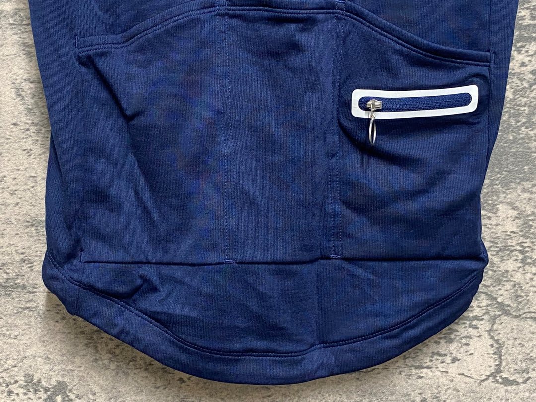 JN311 ラファ Rapha MEN'S CLASSIC JERSEY 半袖 サイクルジャージ 紺 XS