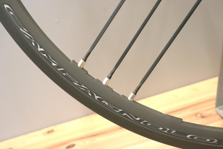 カンパニョーロ CAMPAGNOLO シャマルミレ SHAMAL MILLE アルミ クリンチャー ホイールセット シマノ11S/12S 15C 【仙台店】