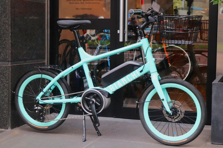 ビアンキ BIANCHI レッコ LECCO-E 2019モデル 43サイズ シマノ 8S アルミ ミニベロ 小径車 電動アシスト E-BIKE 【東京南麻布店】