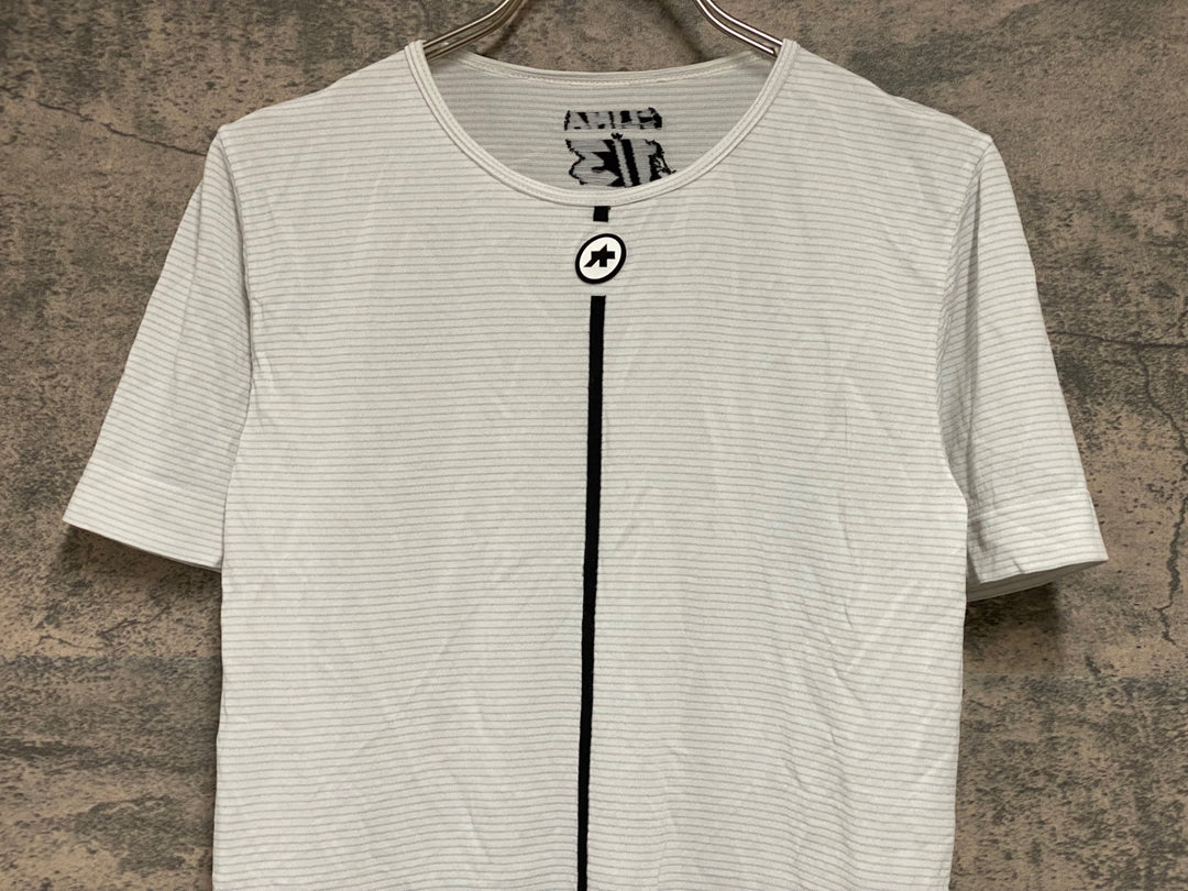 JO784 アソス ASSOS スキンレイヤー SKIN LAYER 白 Mサイズ