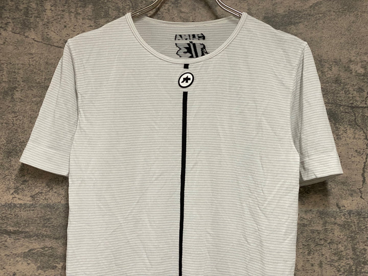 JO784 アソス ASSOS スキンレイヤー SKIN LAYER 白 Mサイズ