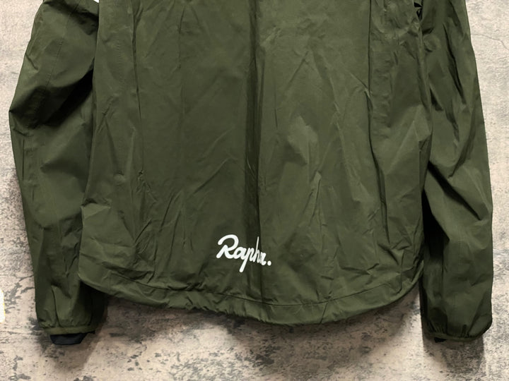 KP760 ラファ Rapha CLASSIC RAIN JACKET Ⅱ 長袖 レインジャケット カーキグリーン L