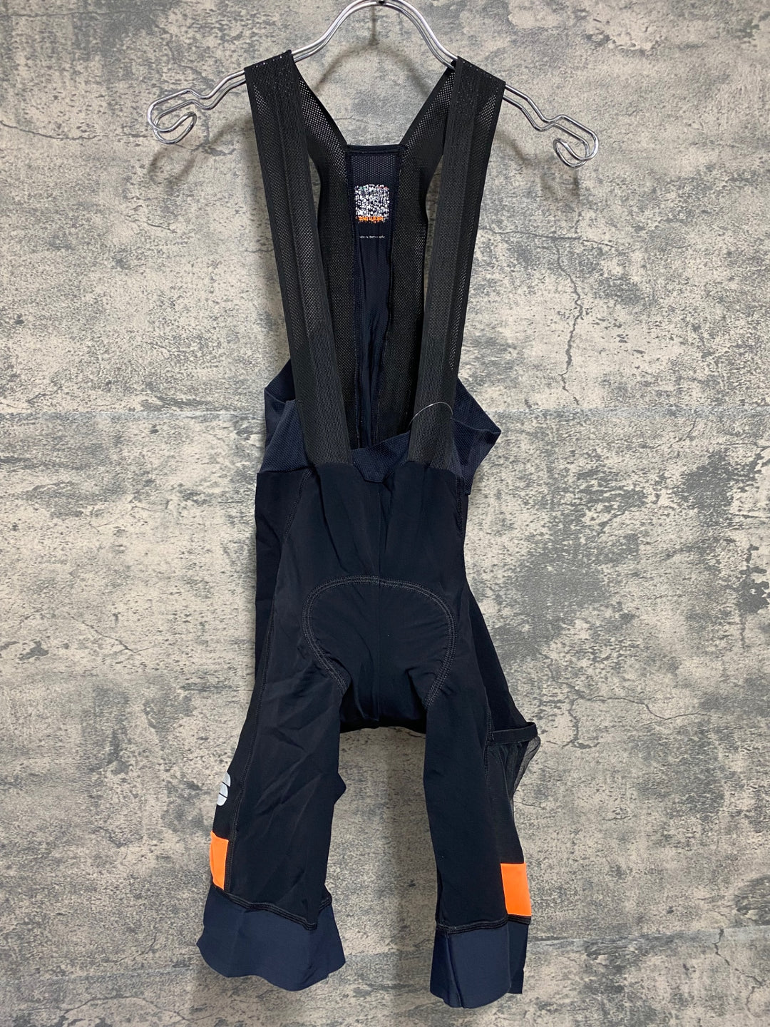 JQ384 スポーツフル sportful ビブショーツ 黒 オレンジ L