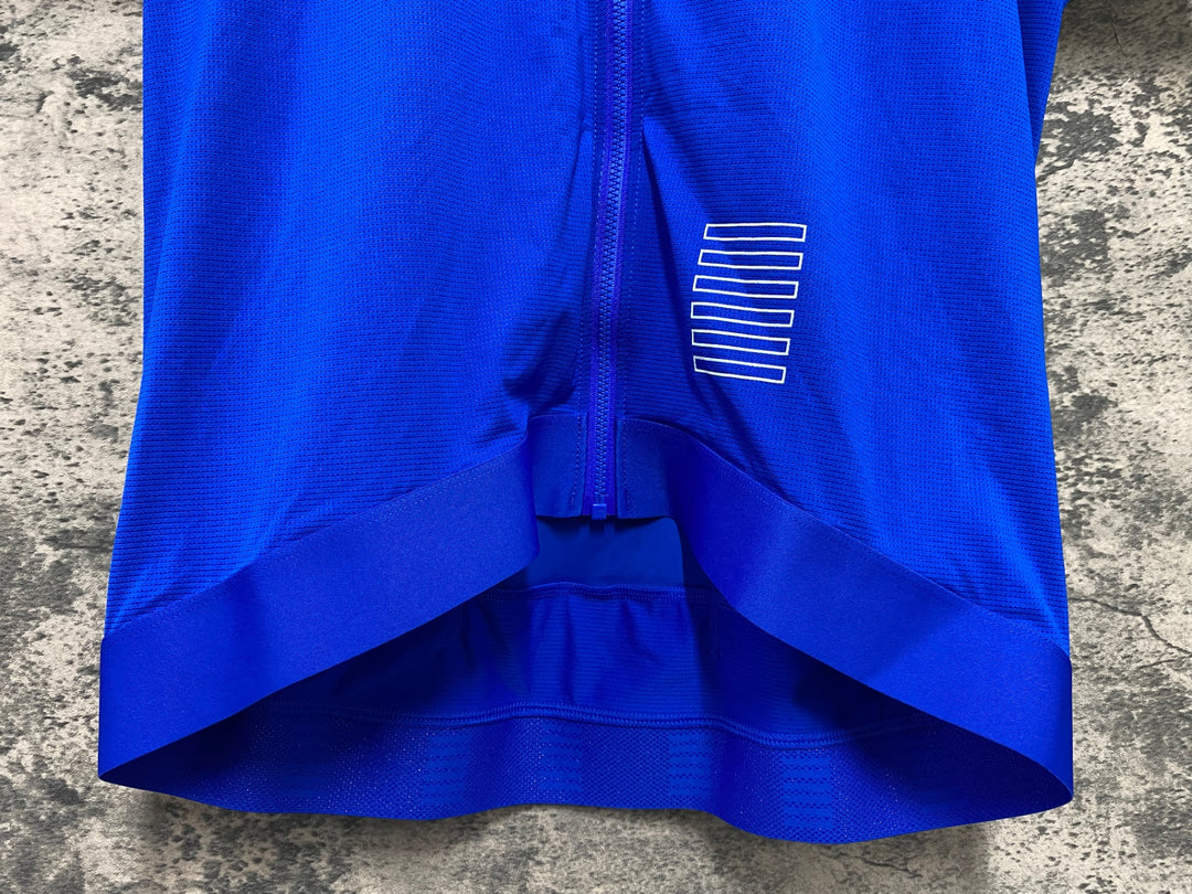 KC680 ラファ Rapha PRO TEAM TRAINING JERSEY 半袖 サイクルジャージ 青 XL