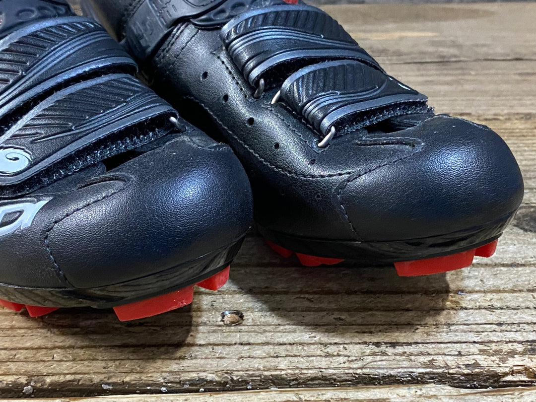 KG378 シディ SIDI TRACE MTB ビンディングシューズ 黒 SPD EU38W