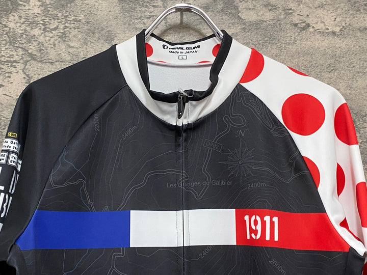 JZ905 パールイズミ PEARL iZUMi 長袖 サイクルジャージ 黒 L 裏起毛 THERMODRESS NEO