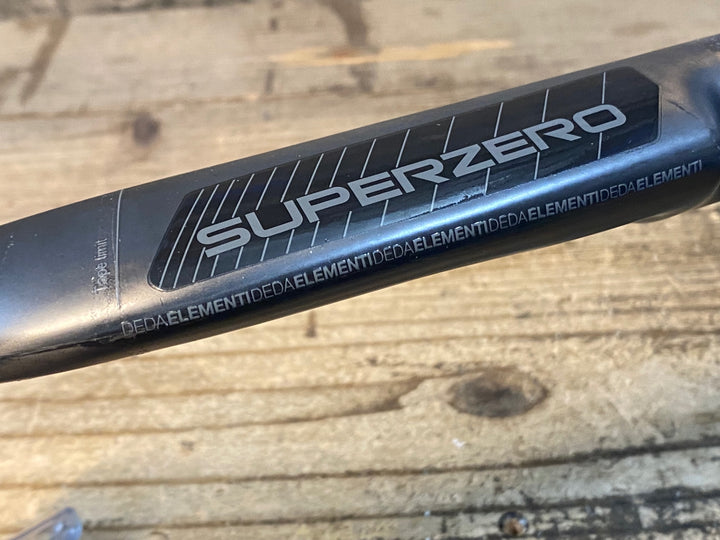 JX687 デダ DEDA スーパーゼロ カーボン SUPERZERO DCR CARBON ドロップハンドル Φ31.7 W420mm(エンド外外)