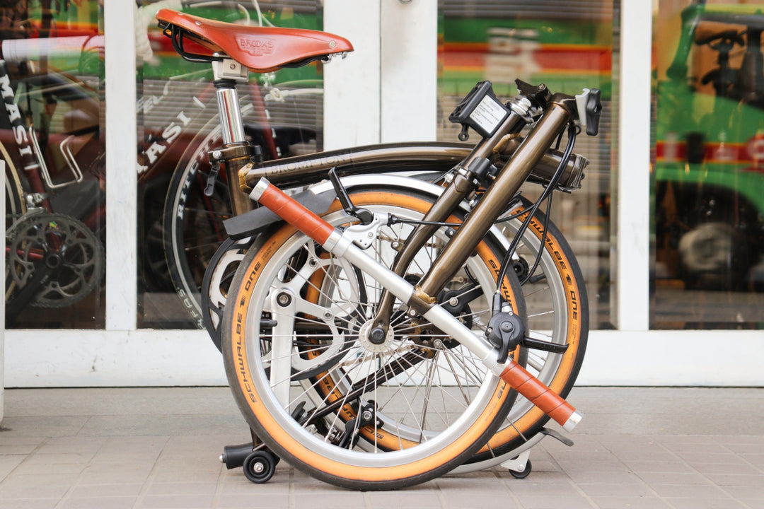ブロンプトン BROMPTON C LINE URBAN LOW S2L 2022モデル RAWカラー ブラックラッカー ミニベロ 折り畳み 小径車 【横浜店】