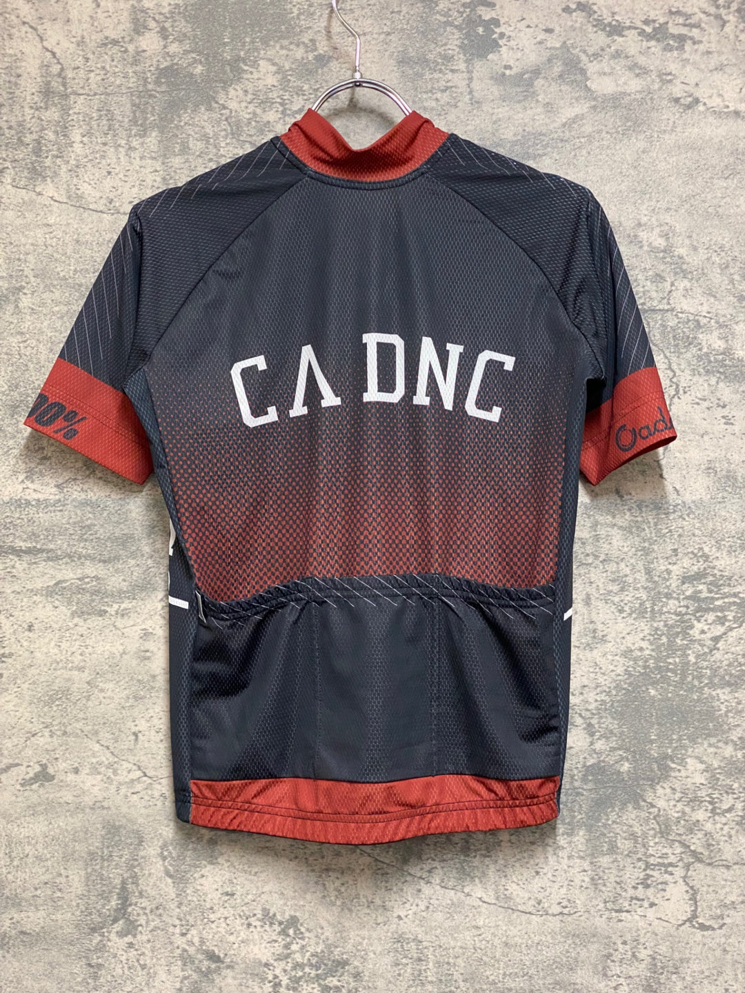 JQ515 ケイデンス Cadence 半袖サイクルジャージ 黒茶 S 100% LTD