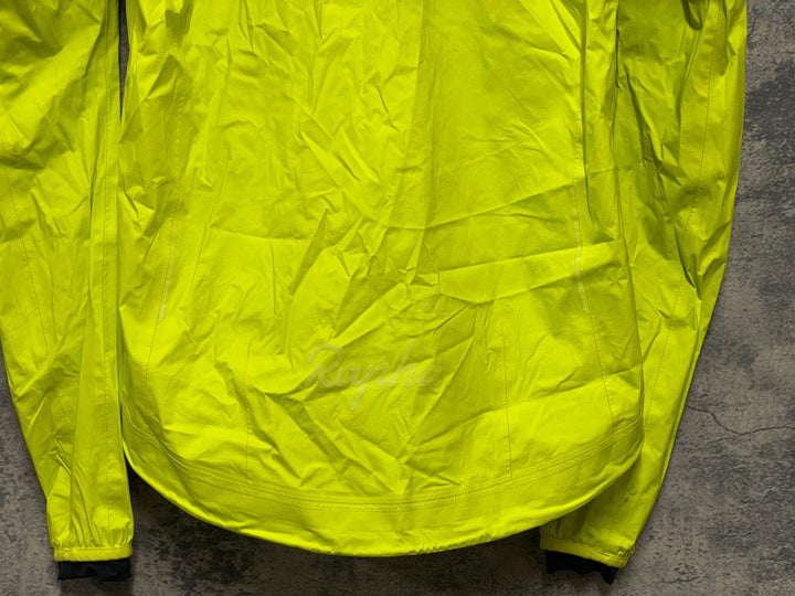 KC747 ラファ Rapha CORE RAIN JACKET Ⅱ 長袖 レインジャケット 黄 S