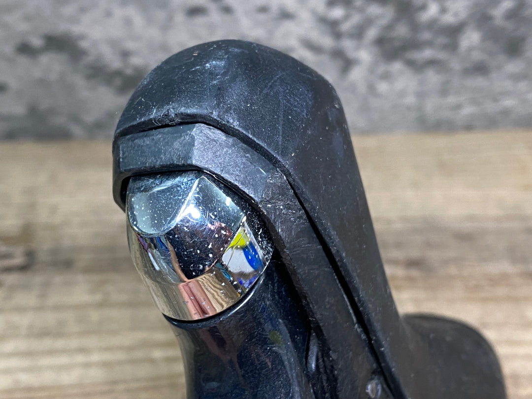 JJ092 シマノ SHIMANO アルテグラ ULTEGRA ST-R8020 STIレバー 2x11S ※クランプ欠品,レバー削れ,ブラケット破れ劣化,クラックのためジャンク