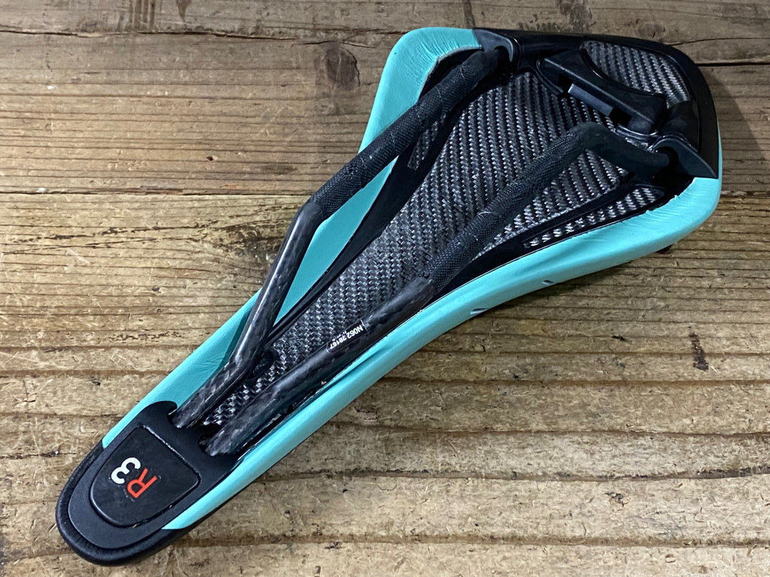 JY021 フィジーク fizik アリオネ ARIONE R3 サドル カーボンレール 黒 チェレステ 未使用