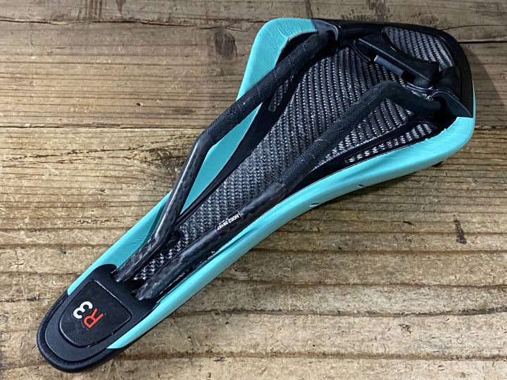JY021 フィジーク fizik アリオネ ARIONE R3 サドル カーボンレール 黒 チェレステ 未使用
