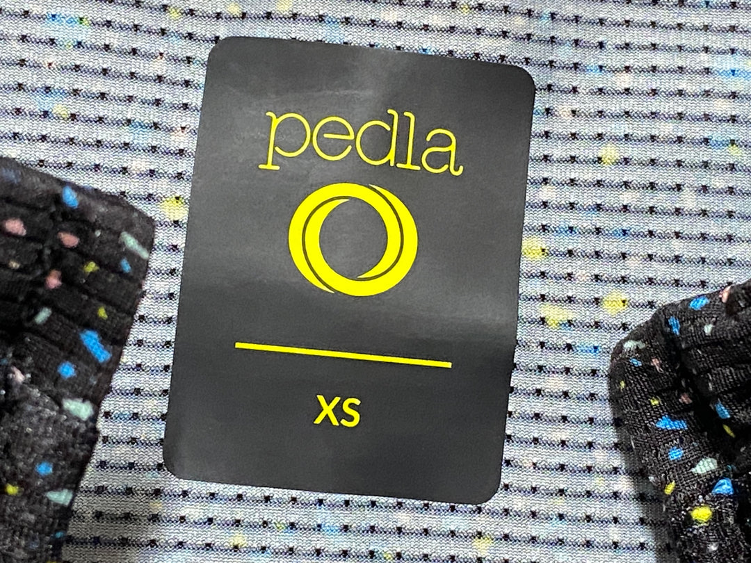 JQ534 ペドラ pedla 半袖サイクルジャージ 黒 XS