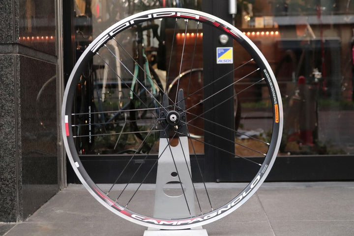 カンパニョーロ Campagnolo ゾンダ ZONDA MEGA G3 15C アルミ クリンチャー ホイールセット シマノ11/12s 未使用品 【東京南麻布店】