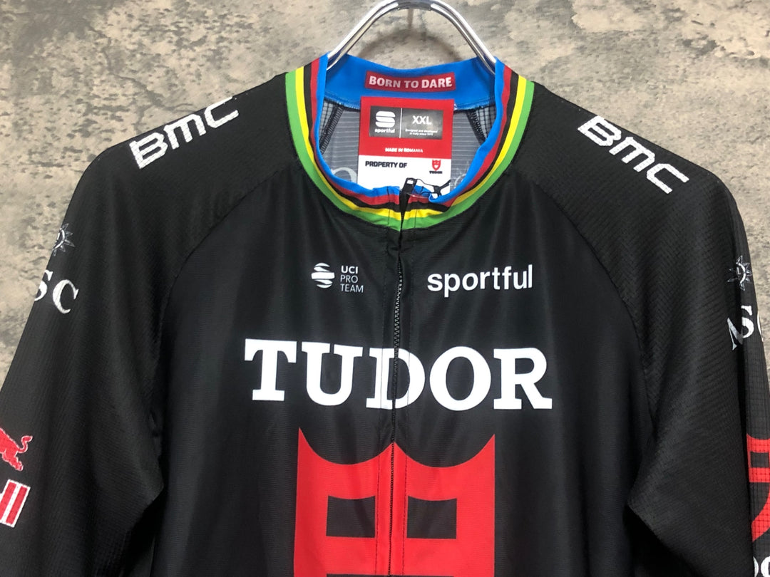 KM777 スポーツフル sportful TUD SUPERNOVA JERSEY 半袖 サイクルジャージ 黒 XXL