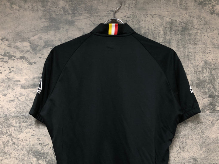 JW431 ルコックスポルティフ le coq sportif 半袖サイクルジャージ 黒 L