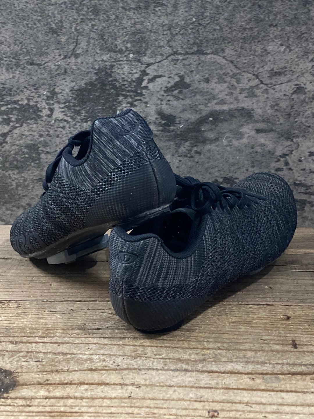 KQ571 ジロ GIRO EMPIRE E70 KNIT  レース ビンディングシューズ 黒 EU42.5