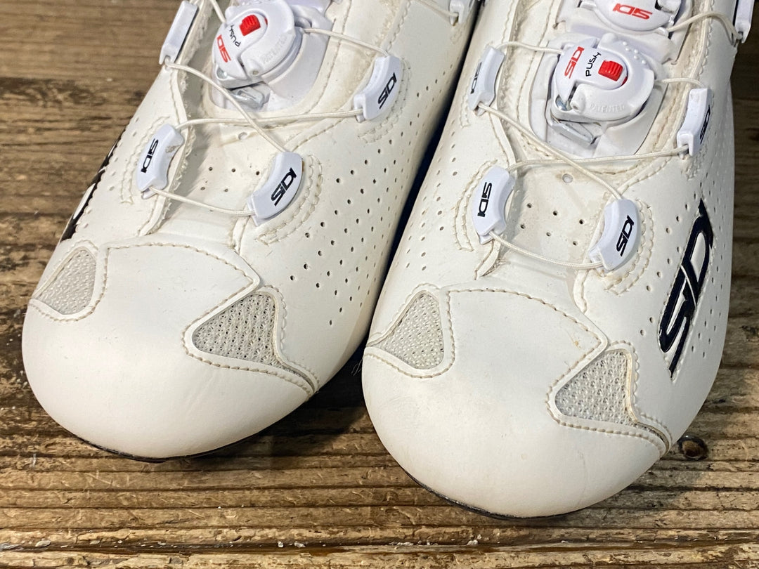JO620 シディ SIDI SHOT2 ビンディングシューズ 3穴 ダイヤル 白 EU40 1/2