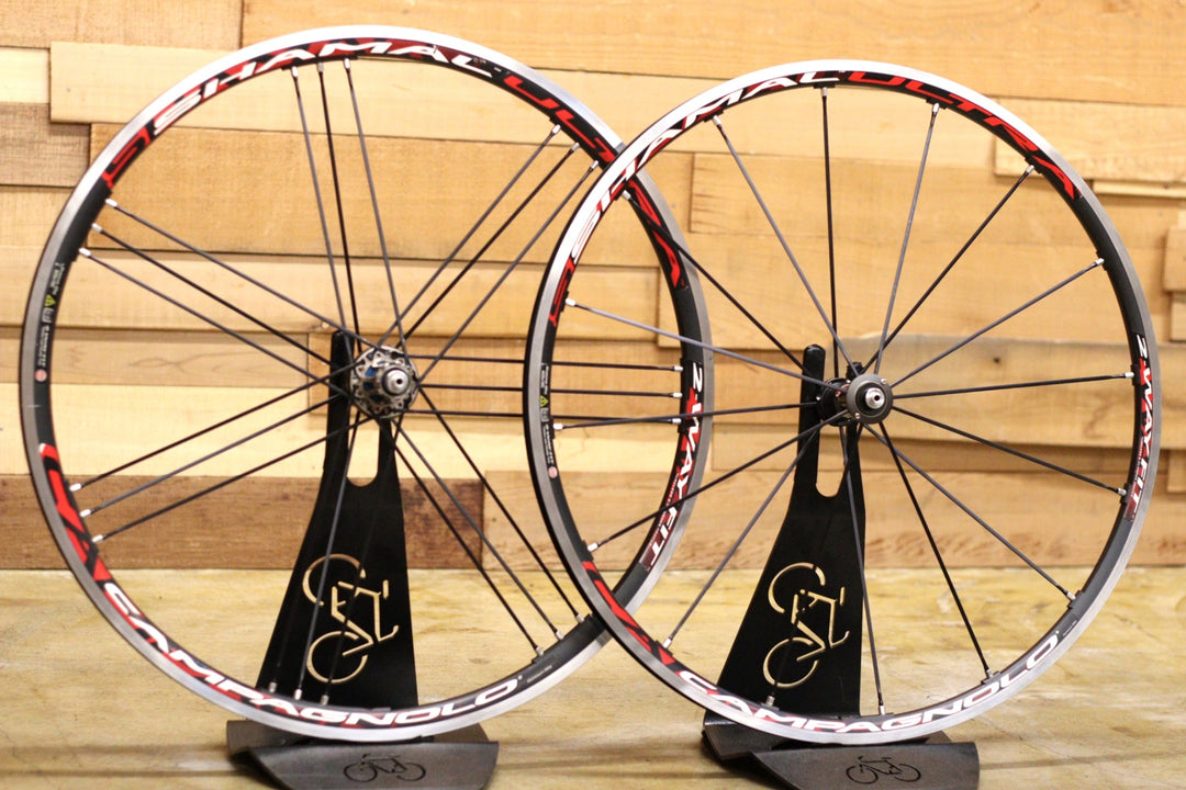 カンパニョーロ Campagnolo シャマルウルトラ SHAMAL ULTRA 2-WAY FIT アルミ クリンチャー チューブレス ホイールセット カンパ12/11S 15C 【立川店】