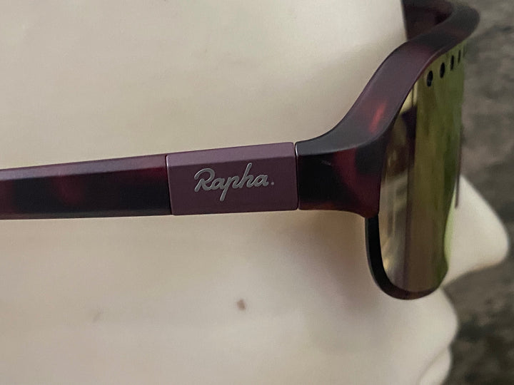 KG236 ラファ Rapha EXPLORE GLASSES サングラス アイウェア バーガンディ レンズ付属 ※レンズ傷