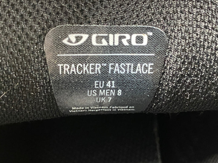 KE110 ジロ GIRO TRACKER FASTLACE フラットシューズ 黒グレー EU41
