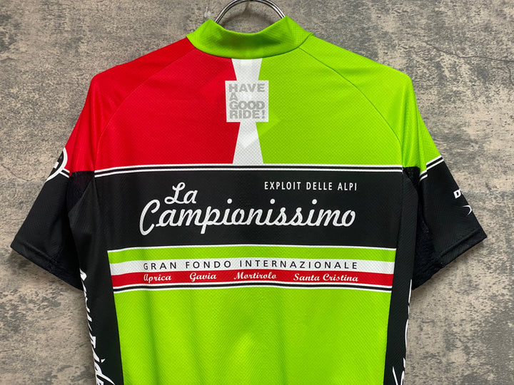 JV141 アソス ASSOS FAGNANO REPUBLIC 半袖 サイクルジャージ 緑 M
