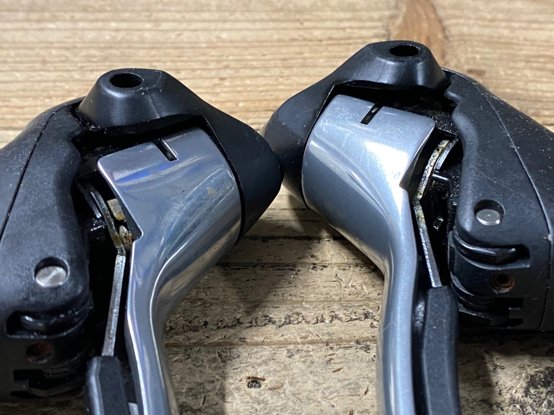 KC859 シマノ SHIMANO 105 ST-5600 STIレバー 左右セット ※変速不良のためジャンク