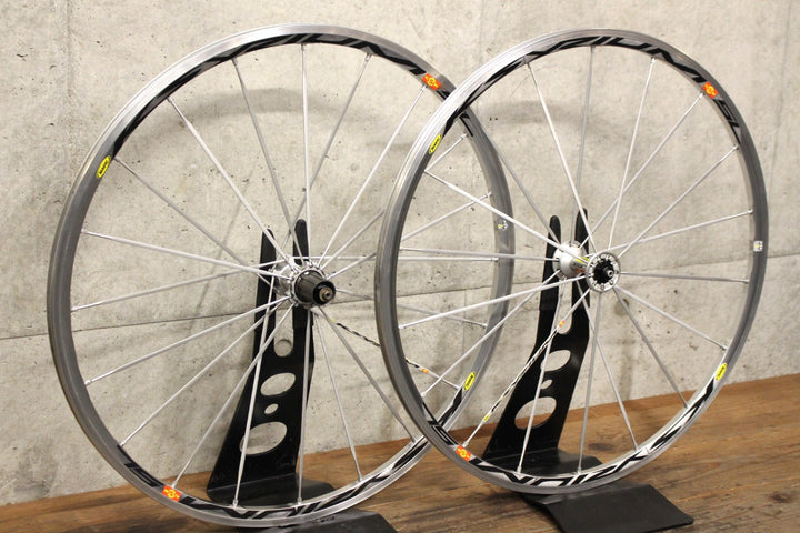 マヴィック MAVIC キシリウム KSYRIUM SL SSC アルミ クリンチャー ホイールセット シマノ11/12S ナローリム 13C【福岡店】