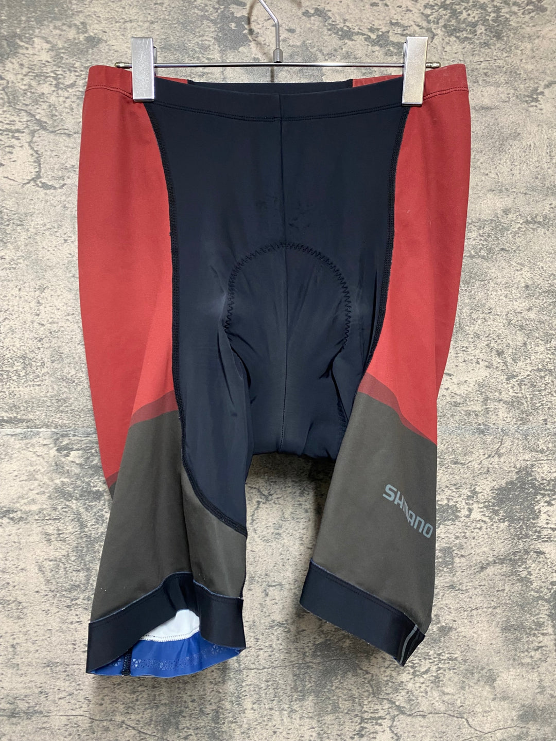 KJ970 シマノ SHIMANO レーサーパンツ 黒赤 サイズ不明