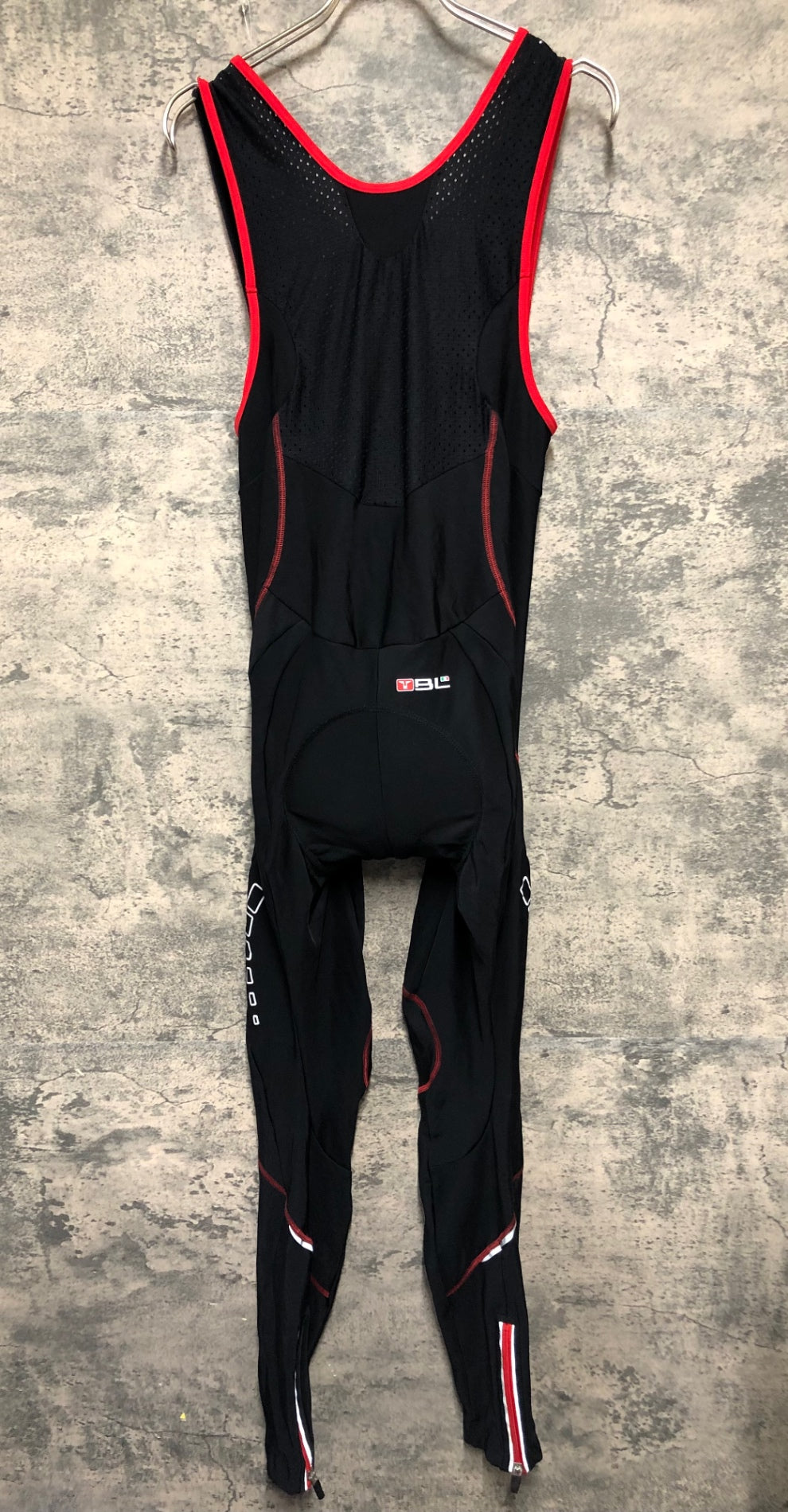 KH188 バイシクルライン Bicycle Line ビブタイツ 黒 L 裏起毛