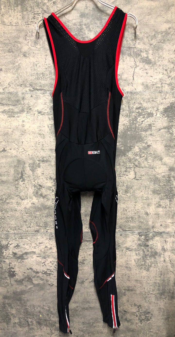 KH188 バイシクルライン Bicycle Line ビブタイツ 黒 L 裏起毛